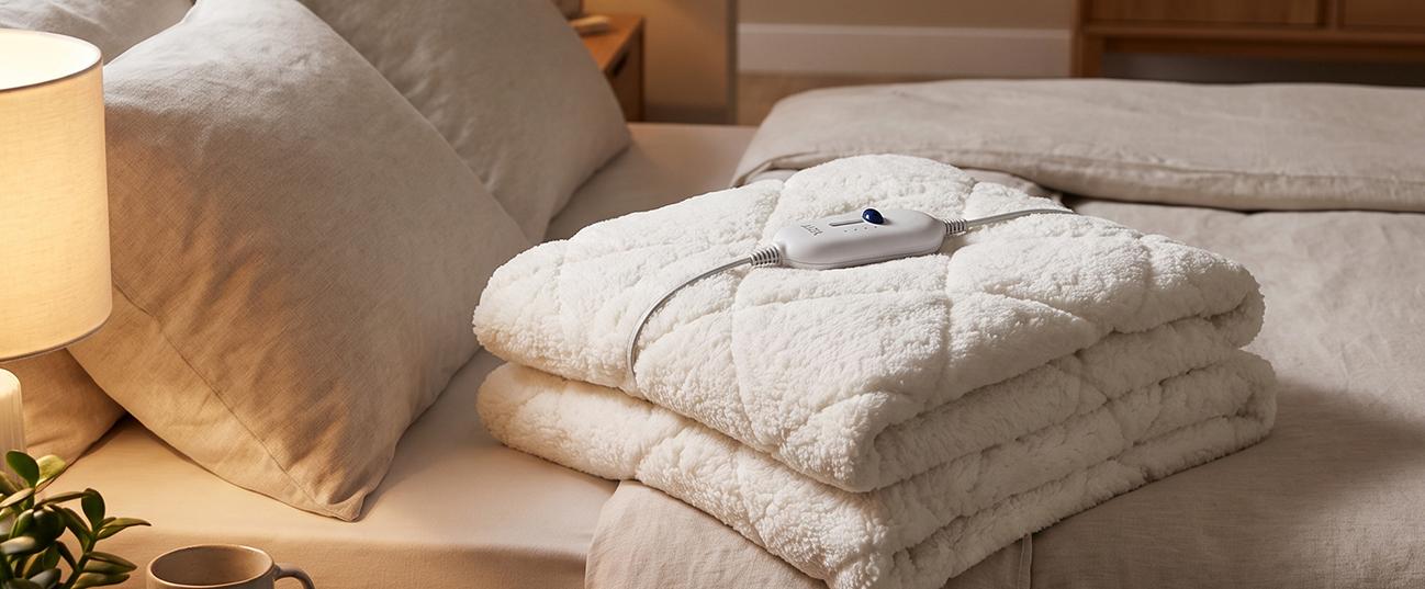 IZZY IZ-9049 Fluffy Μονό Ηλεκτρικό Υπόστρωμα 60W Μπεζ
