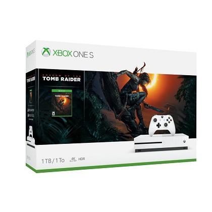 Xbox One S 1TB + Shadow of the Tomb Raider