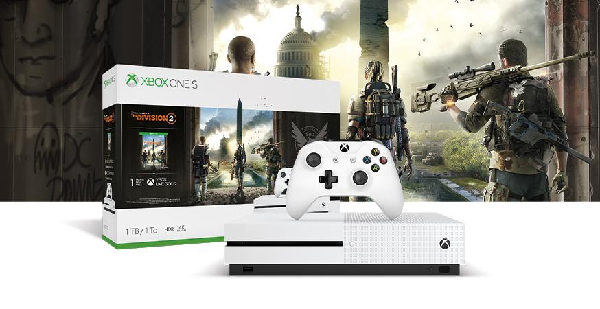 Xbox One S 1TB + Tom Clancy's The Division 2
