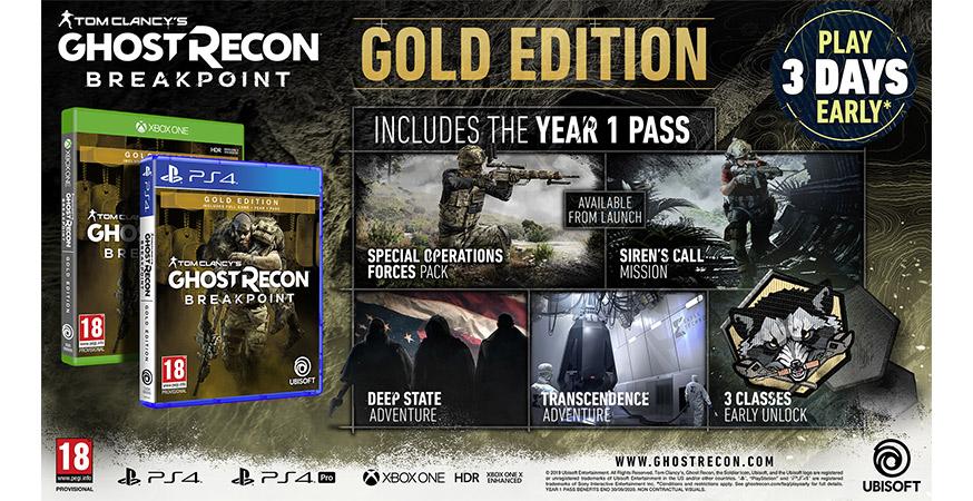 Tom Clancy's Ghost Recon Breakpoint Gold Edition 