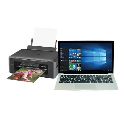 QUEST Laptop Superbook & EPSON Expression Home XP-245