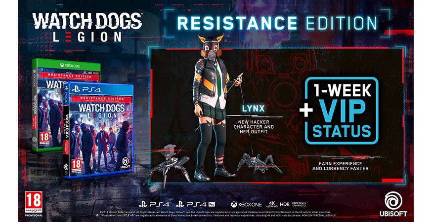 Watch Dogs Legion Resistance Day One Edition