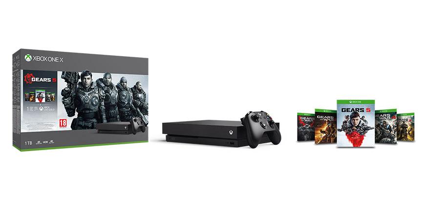 Xbox One X 1TB + Gears 5 