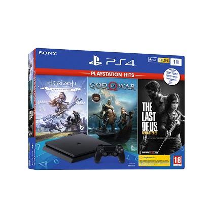 PS4 1TB + PlayStation Hits