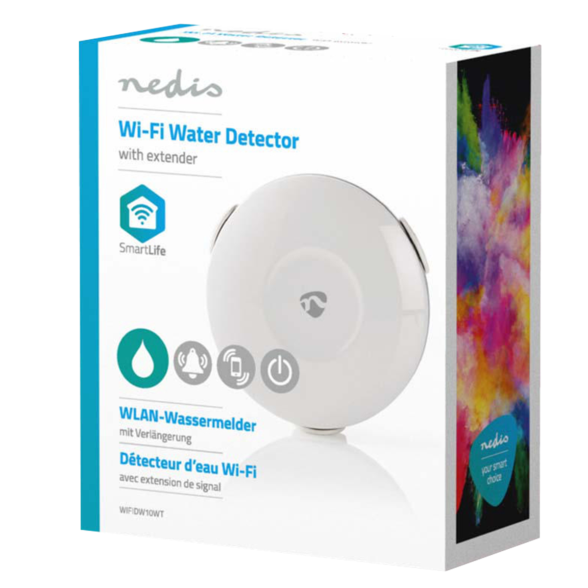 NEDIS έξυπνος αισθητήρας διαρροής νερού Wi-Fi - 3