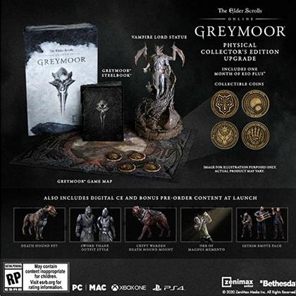 The Elder Scrolls Online: Greymoor Collector's Edition Upgrade