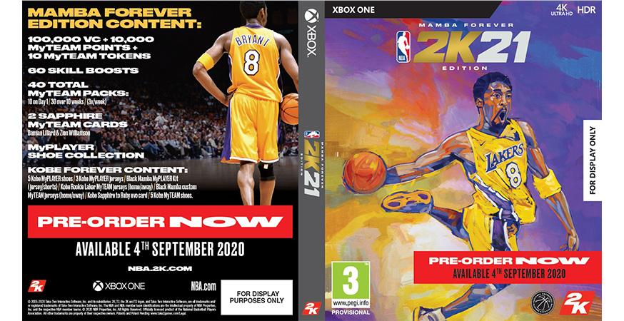 NBA 2K21 Mamba Forever Edition