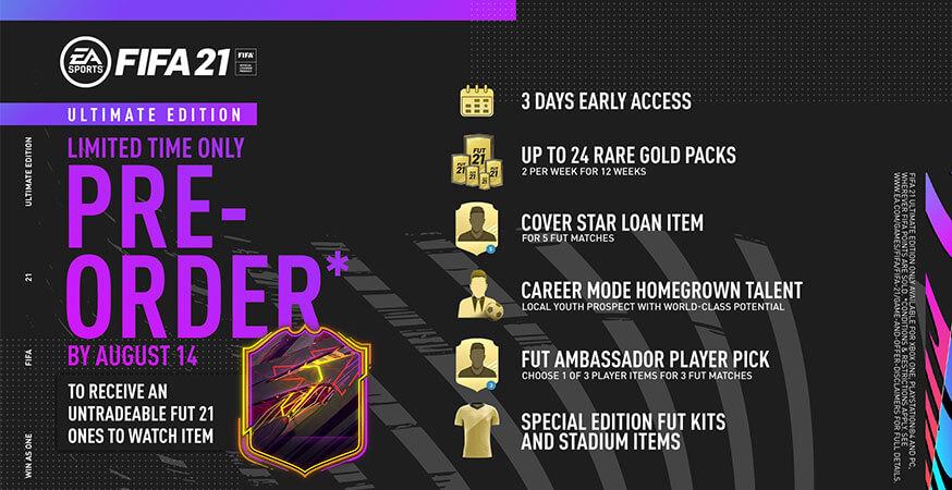 FIFA 21 Ultimate Edition