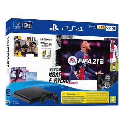 PS4 Slim 500GΒ + FIFA 21