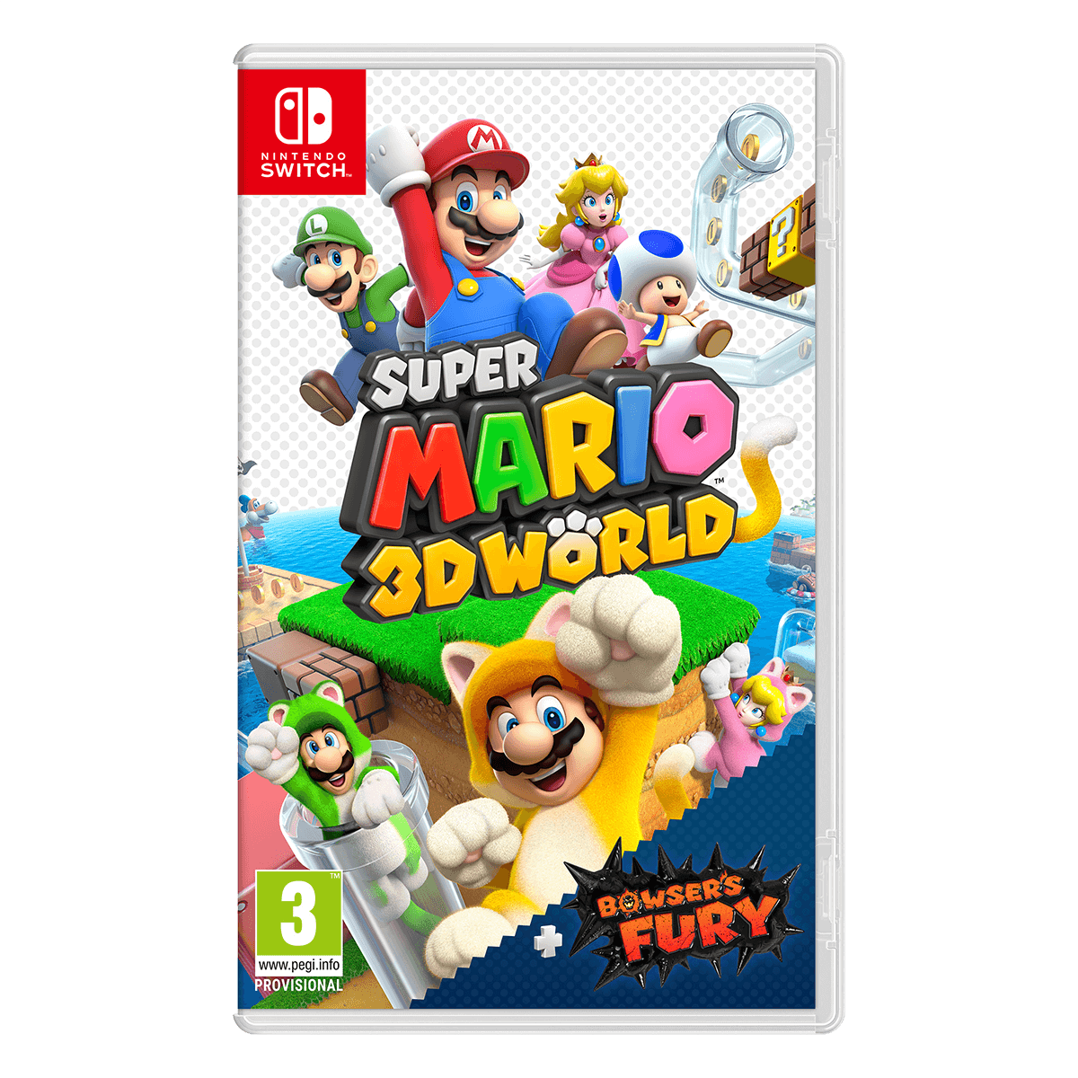 Super Mario 3D World + Bowser's Fury - Nintendo Switch
