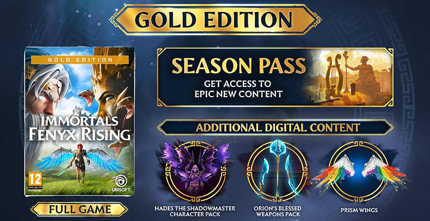 Immortals Fenyx Rising Gold Edition