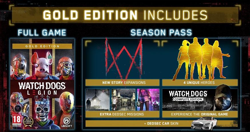 Watch Dogs Legion Gold Edition