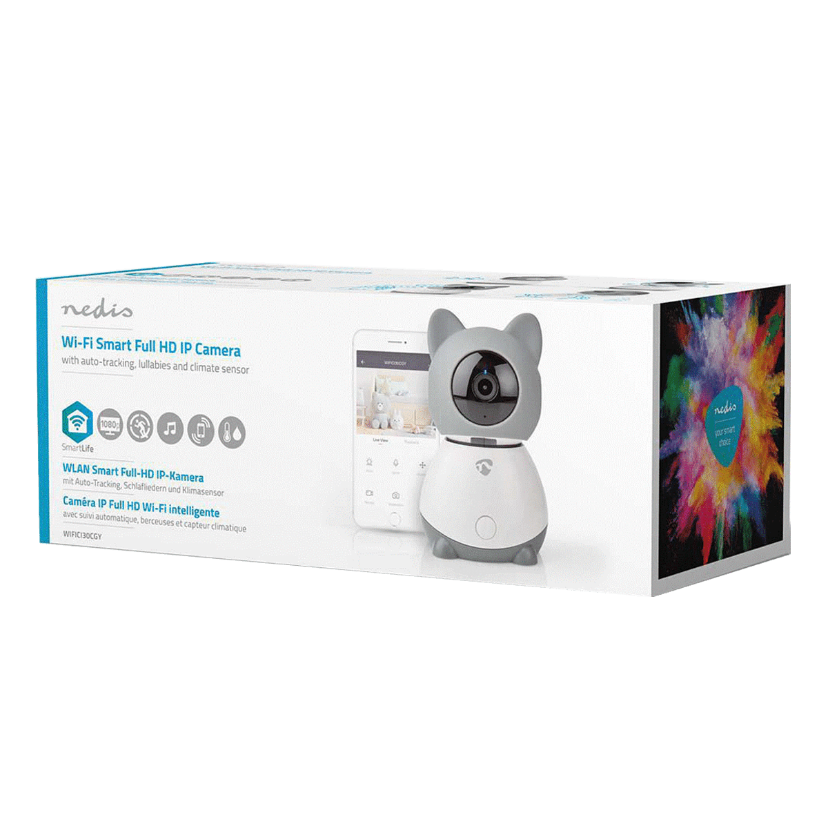 NEDIS Wi-Fi Smart IP Full HD Κάμερα - 4