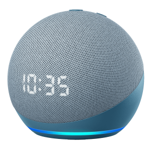 AMAZON Echo Dot 4 Έξυπνο Ηχείο με Ρολόι Μπλε