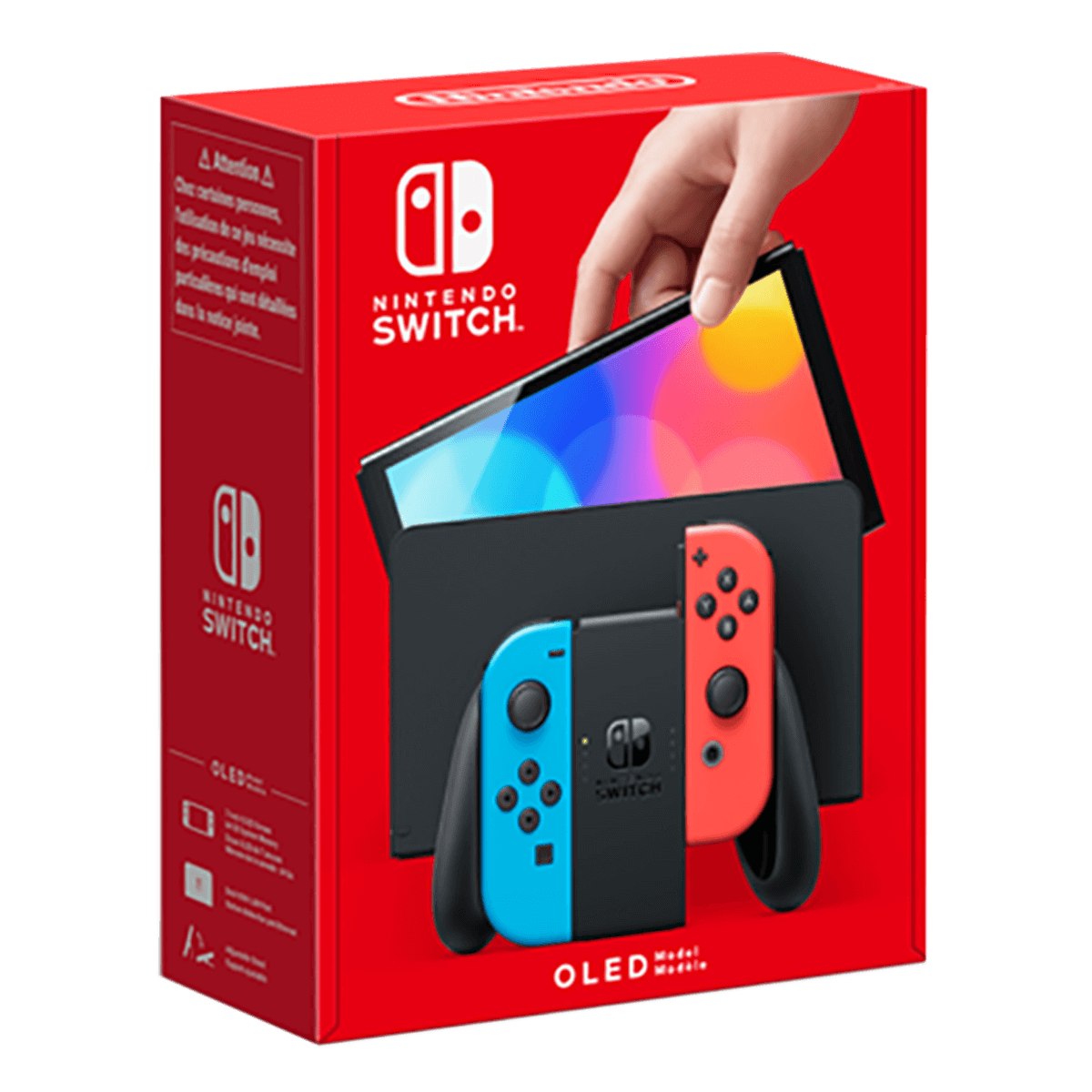 Nintendo Switch OLED (Neon Blue/ Red Joy-Con)