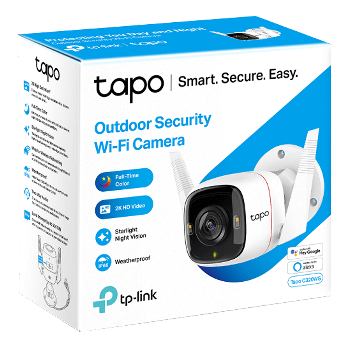 TP-LINK Tapo C320WS Wi-Fi Εξωτερική Κάμερα - 3