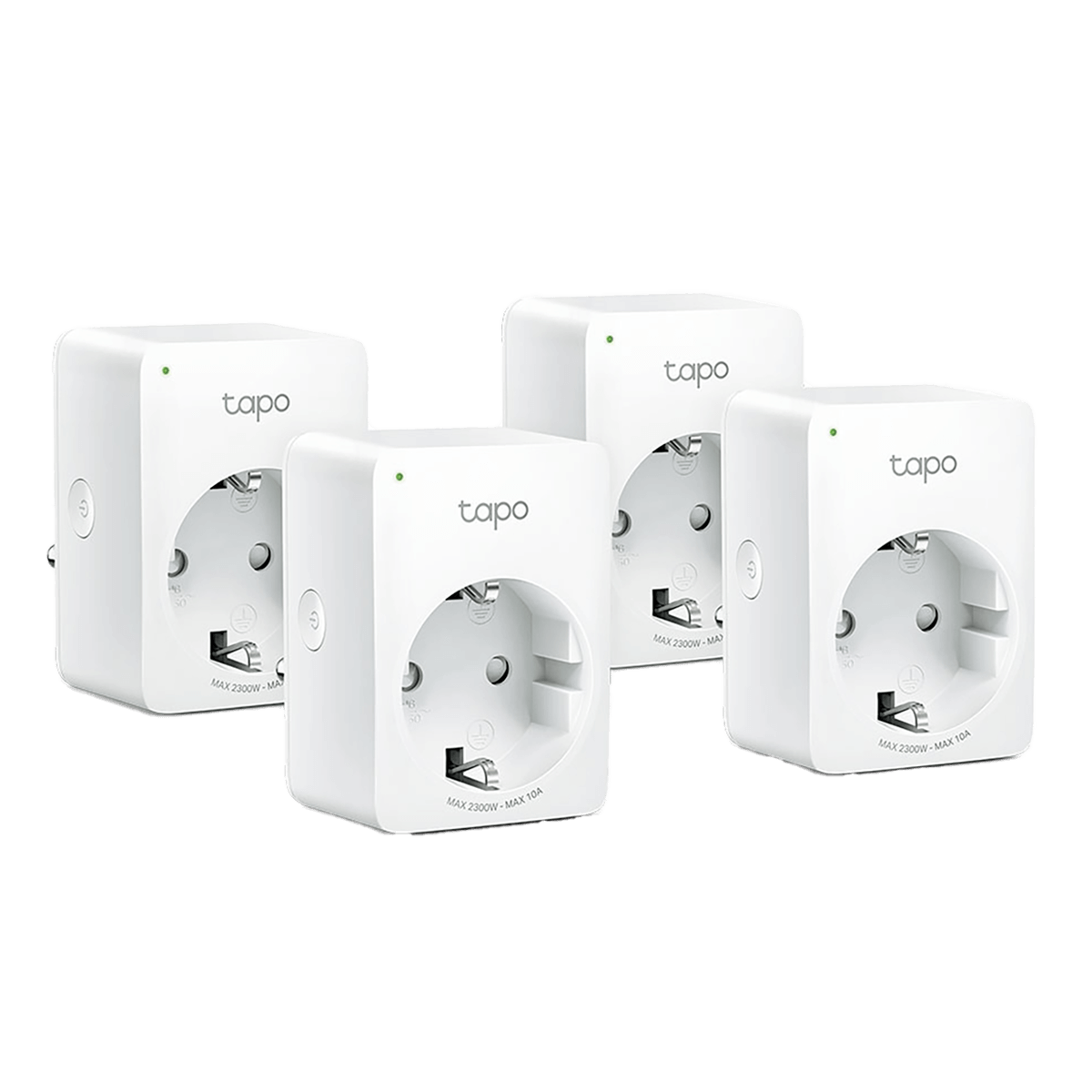 TP-LINK Tapo P100 Wi-Fi Έξυπνη Πρίζα (4-pack)