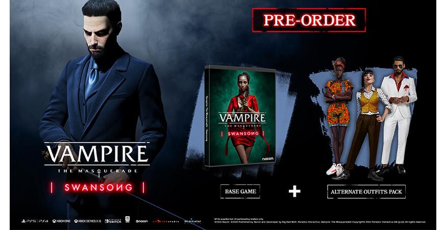 Vampire The Masquerade: Swansong