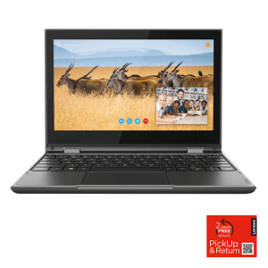 LENOVO 300e 2nd Gen 11.6'' Touch Screen HD IPS/ Intel Celeron N4120/ 4GB/ 128GB SSD/ Windows 10 Pro Laptop (Αγγλικό Πληκτρολόγιο)