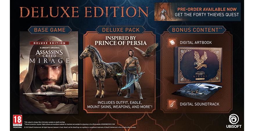 Assassins Creed Mirage Deluxe Edition