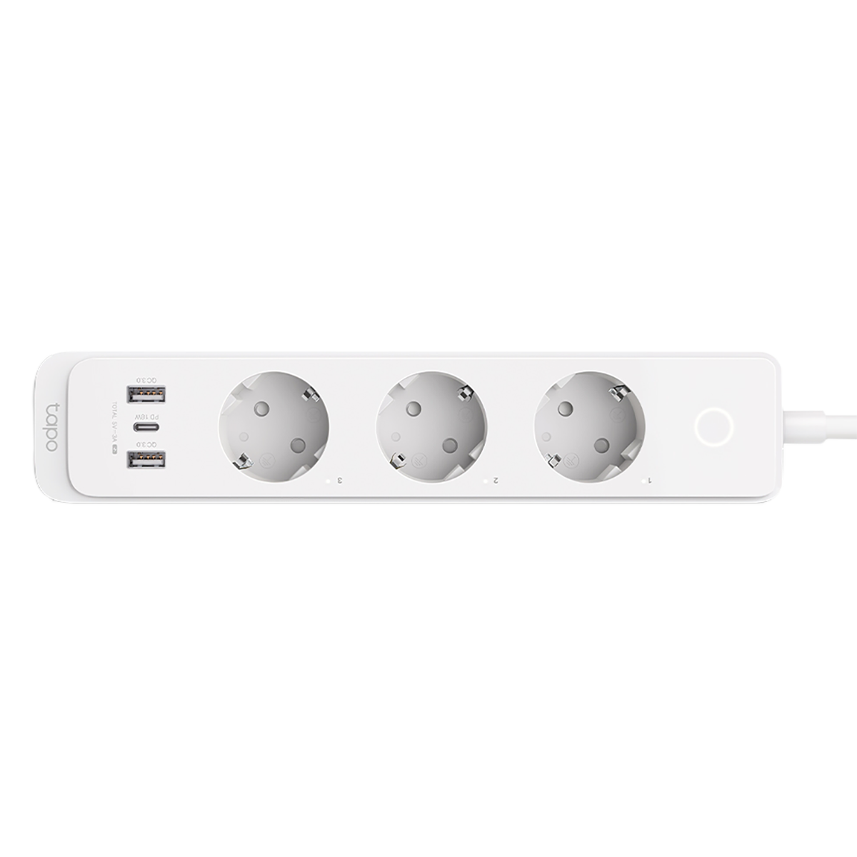 TP-LINK Tapo P300 Wi-Fi Έξυπνο Πολύπριζο 3 Θέσεων