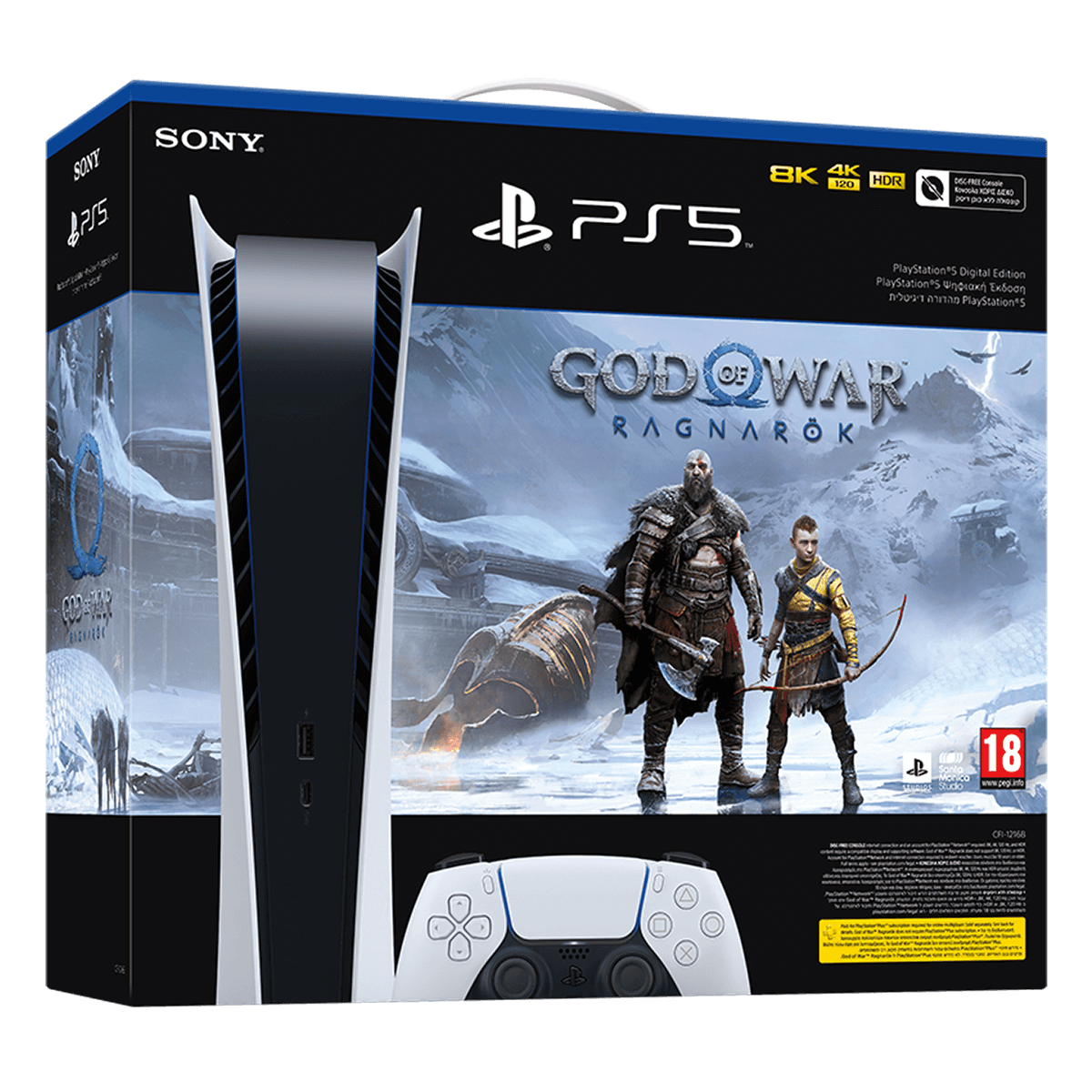 PlayStation 5 Digital Edition + God of War: Ragnarok