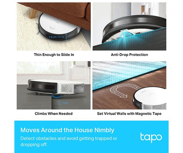 TP-LINK Tapo RV10 Plus Robot Vacuum & Mop