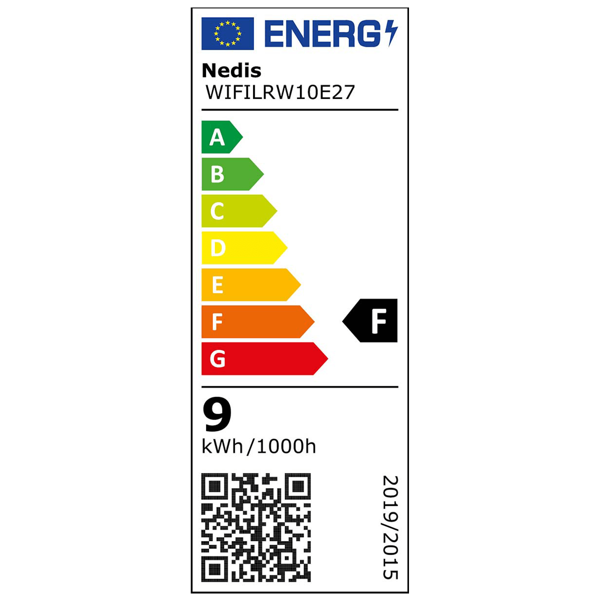 NEDIS Έξυπνος Λαμπτήρας LED E27 Wi-Fi 9W - 3