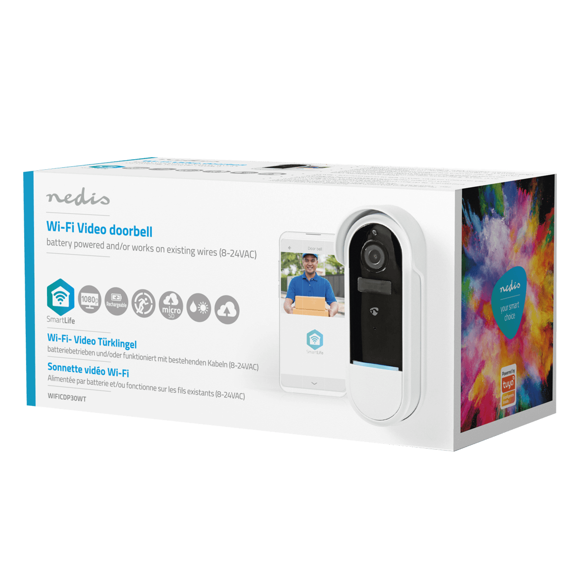 NEDIS Έξυπνο Θυροτηλέφωνο Full HD Wi-Fi - 2