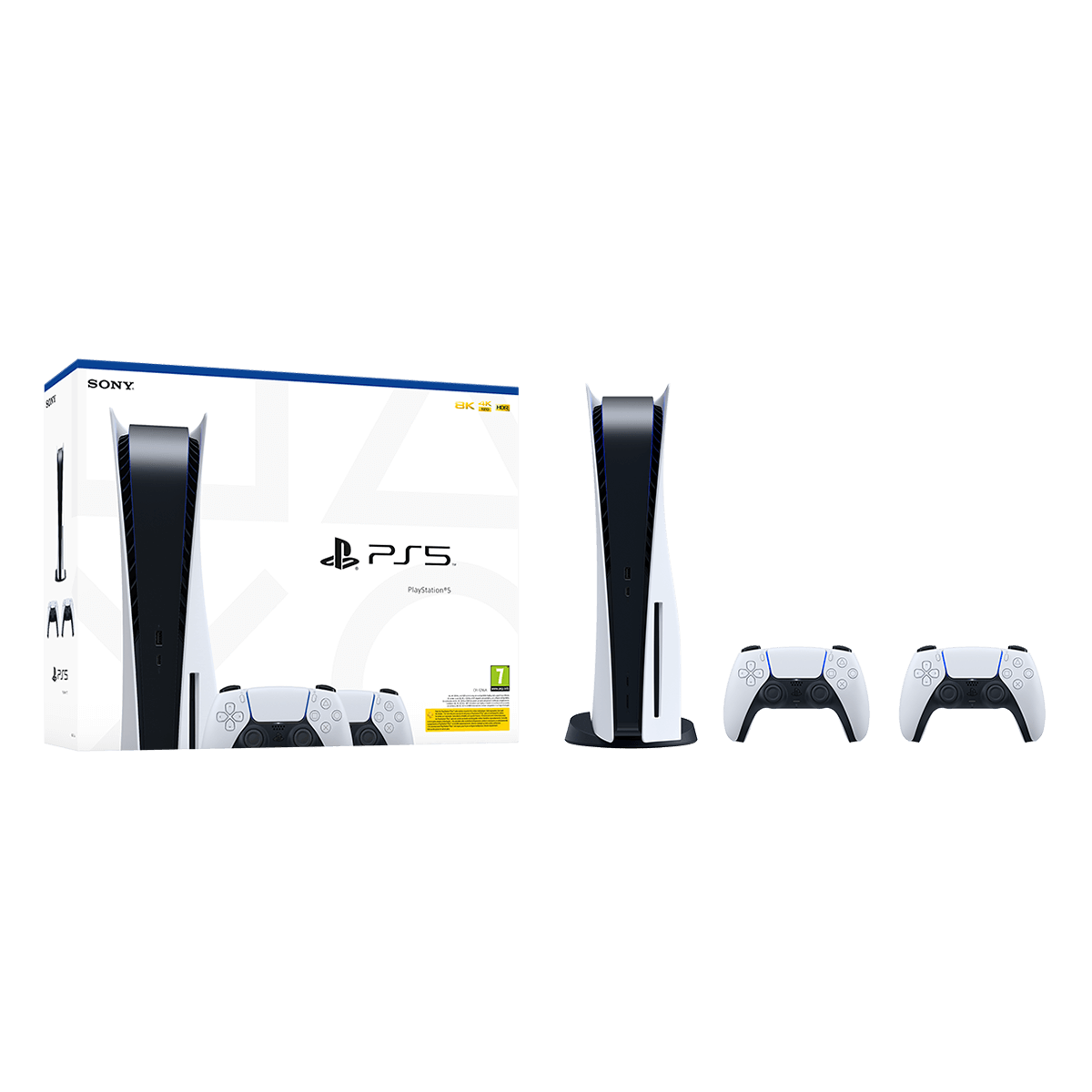 PlayStation 5 + δεύτερο ασύρματο χειριστήριο DualSense - 2