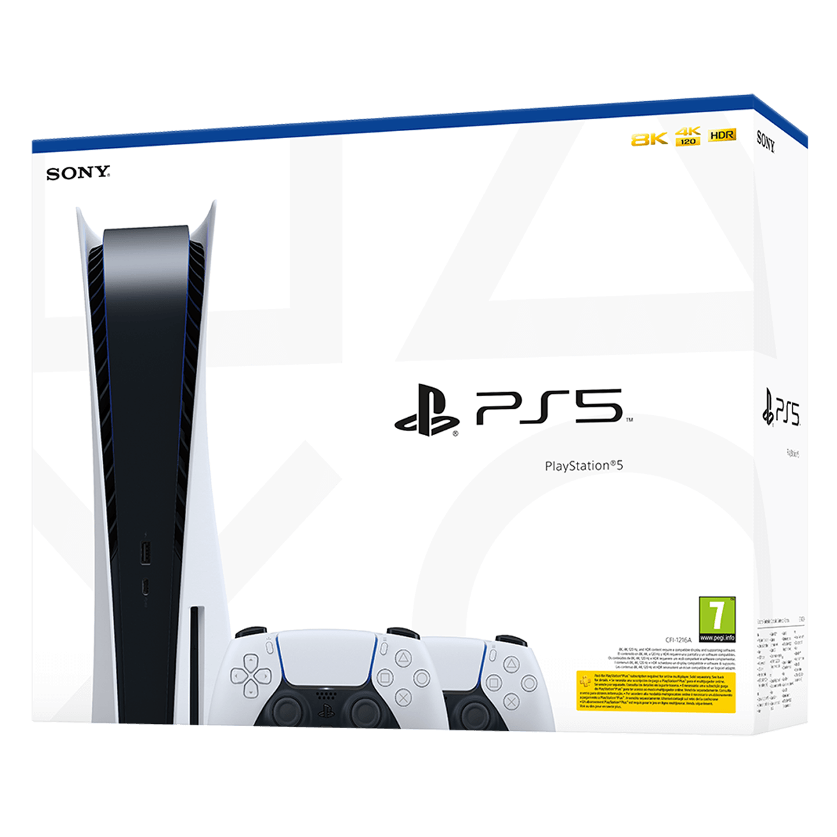 PlayStation 5 + δεύτερο ασύρματο χειριστήριο DualSense - 3