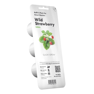 Σπόροι CLICK & GROW Για Άγριες Φράουλες Με Το Χώμα Τους (3 Τεμάχια)