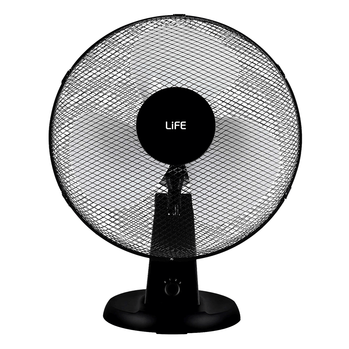 LIFE Ponente Επιτραπέζιος Ανεμιστήρας 50W Μαύρο