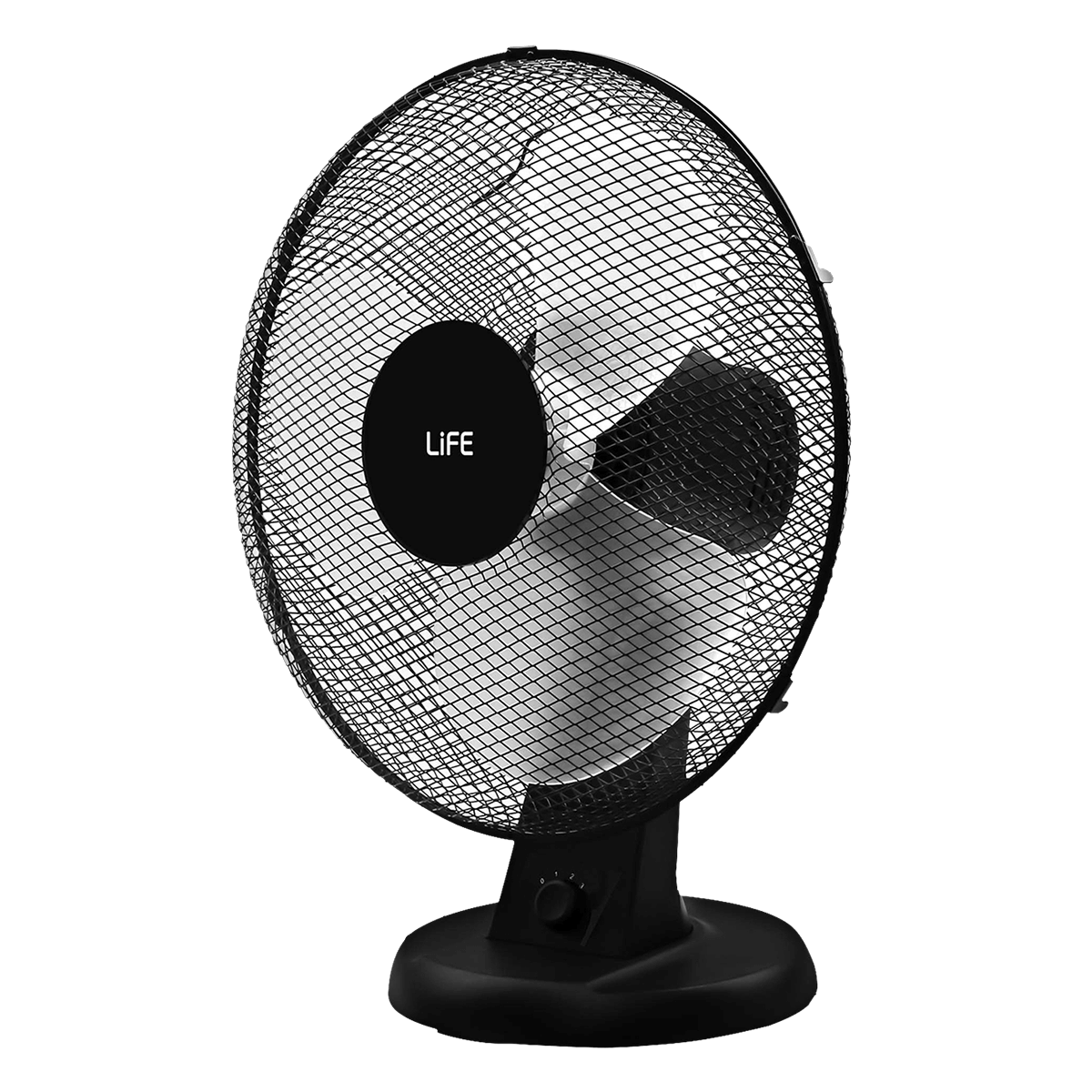 LIFE Ponente Επιτραπέζιος Ανεμιστήρας 50W Μαύρο - 2