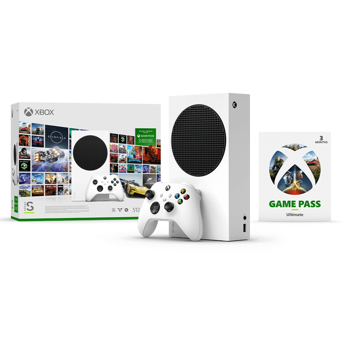 Xbox Series S 512GB + Xbox Game Pass Ultimate Συνδρομή 3 Μηνών