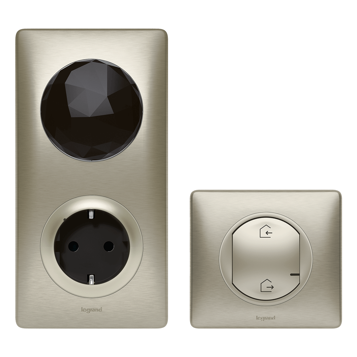 LEGRAND Celiane Βασικό Kit Εγκατάστασης για μία Συνδεδεμένη Εγκατάσταση with Netatmo Titanium