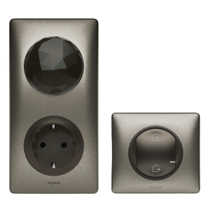 LEGRAND Celiane Βασικό Kit Εγκατάστασης για μία Συνδεδεμένη Εγκατάσταση with Netatmo Graphite