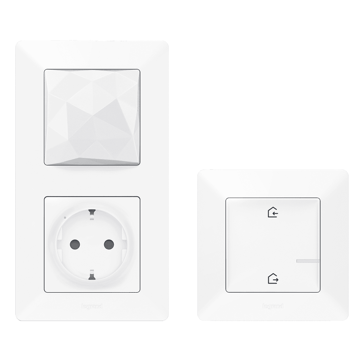 LEGRAND Valena Life Βασικό Kit Εγκατάστασης για μία Συνδεδεμένη Εγκατάσταση with Netatmo White