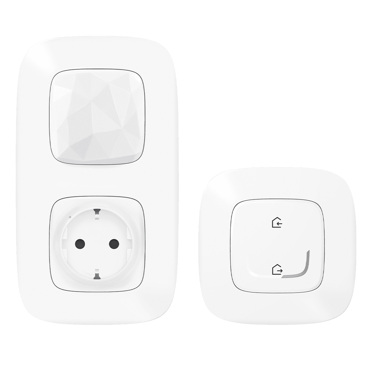LEGRAND Valena Allure Βασικό Kit Εγκατάστασης για μία Συνδεδεμένη Εγκατάσταση with Netatmo White