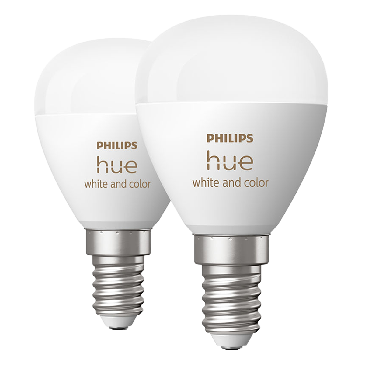 PHILIPS Hue White & Color Ambiance Έξυπνος Λαμπτήρας Luster 5.1W E14 (2 Τεμάχια) - 2