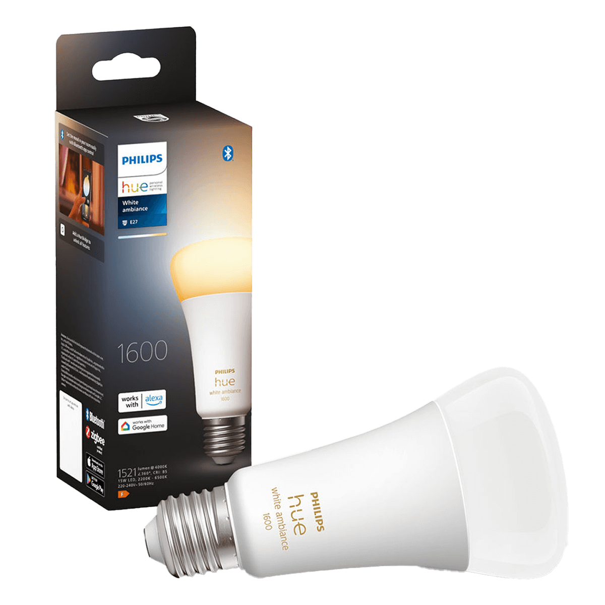 PHILIPS Hue White Ambiance Έξυπνος Λαμπτήρας 13W A67 E27