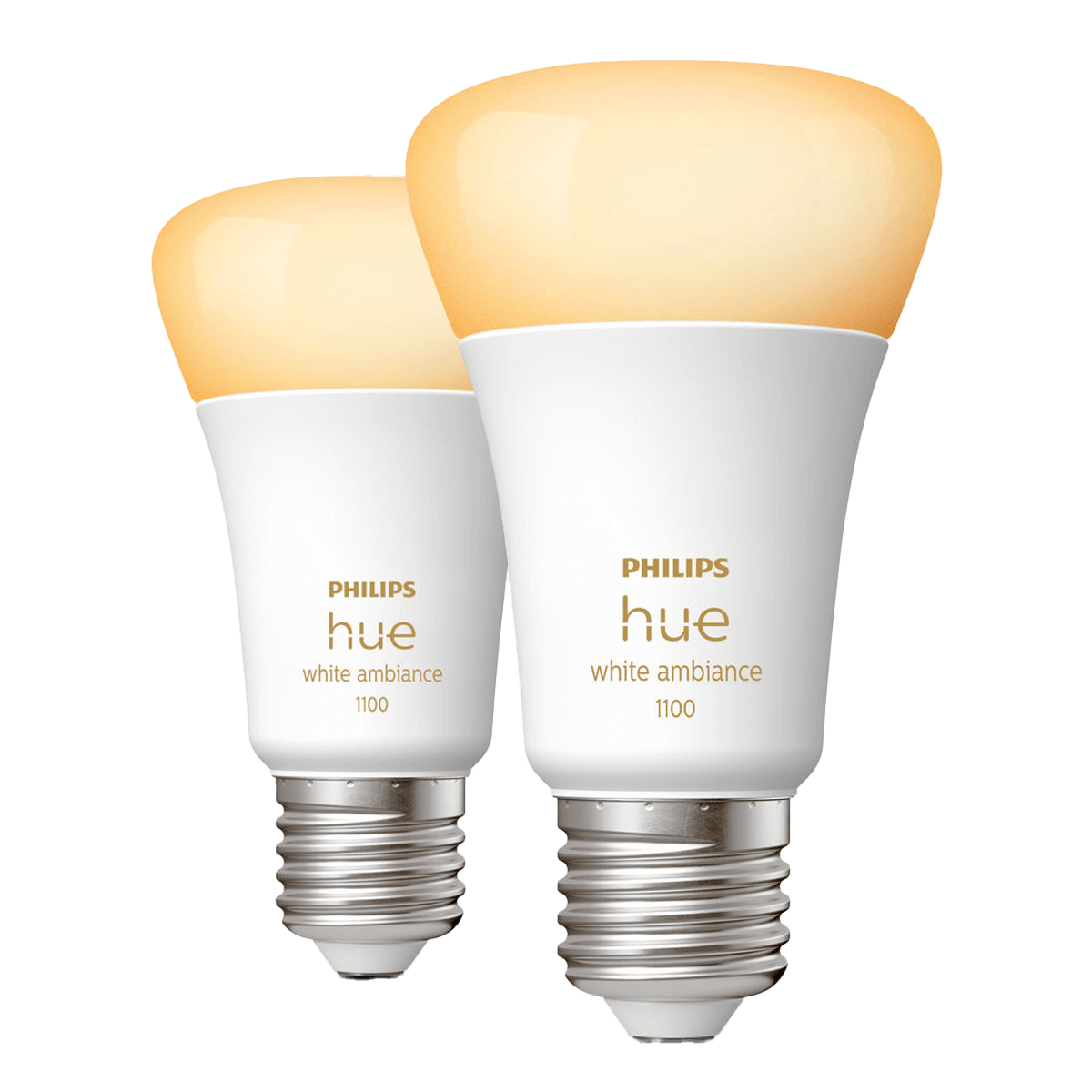PHILIPS Hue White Ambiance Έξυπνος Λαμπτήρας 8W A60 E27 (2 Τεμάχια) - 2
