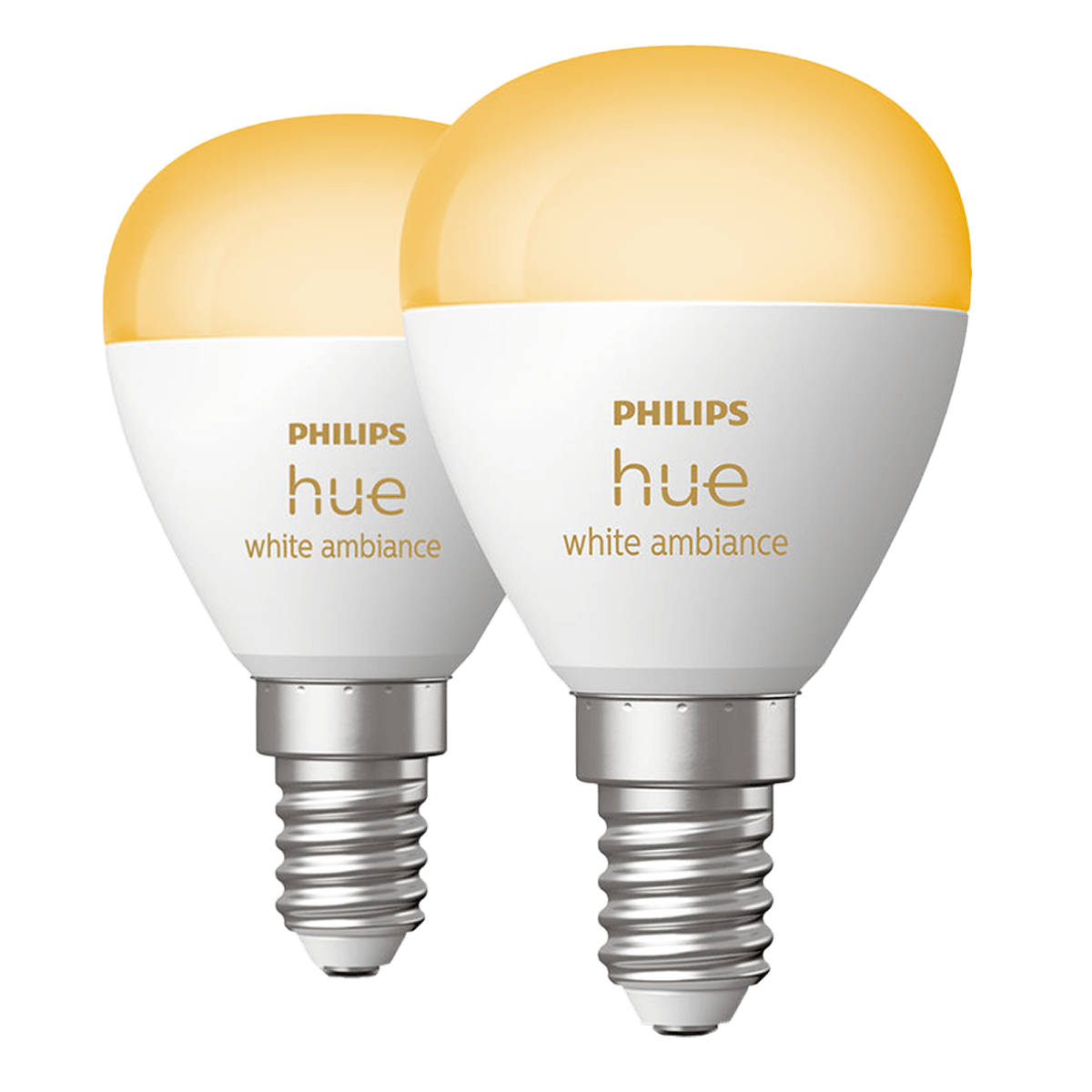 PHILIPS Hue White Έξυπνος Λαμπτήρας Luster 5.1W E14 (2 Τεμάχια) - 2