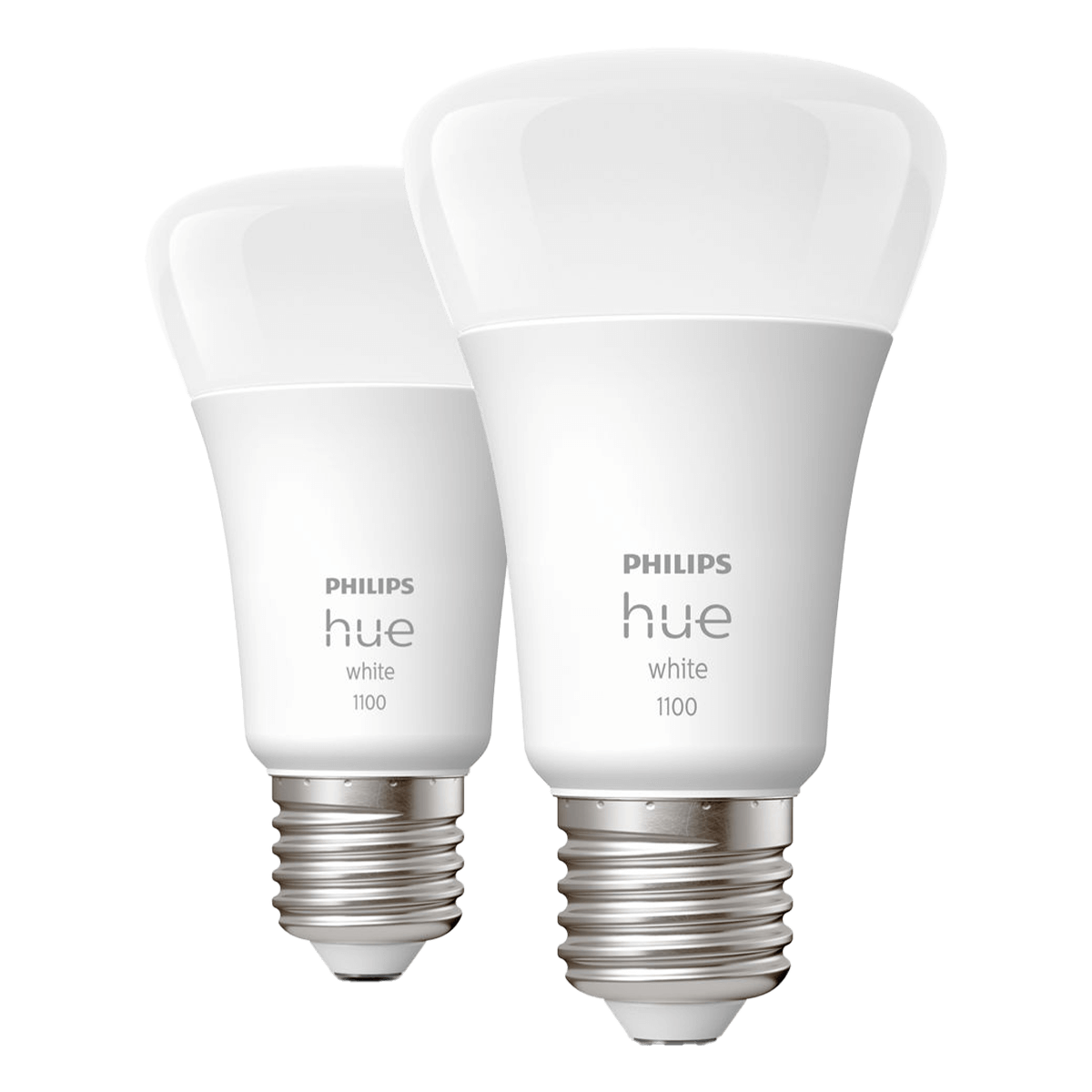 PHILIPS Hue White Έξυπνος Λαμπτήρας 9.5W A60 E27 (2 Τεμάχια) - 2