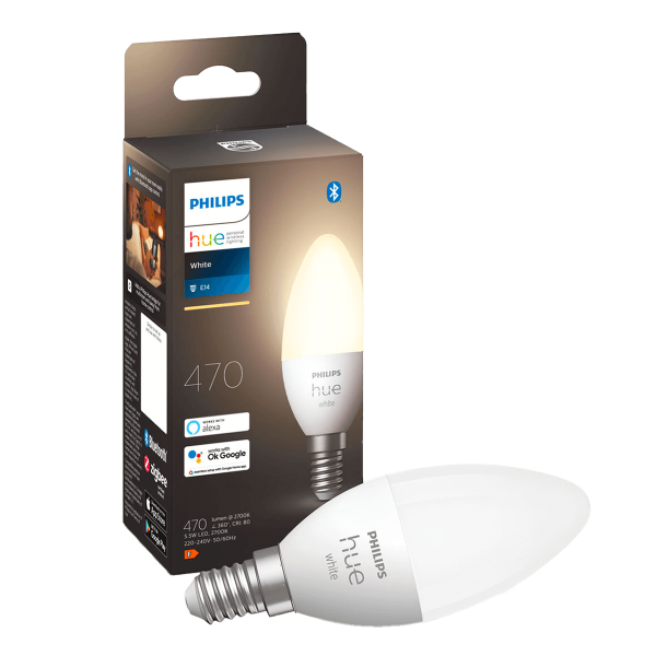 PHILIPS Hue White Έξυπνος Λαμπτήρας E14 B39 5.5W