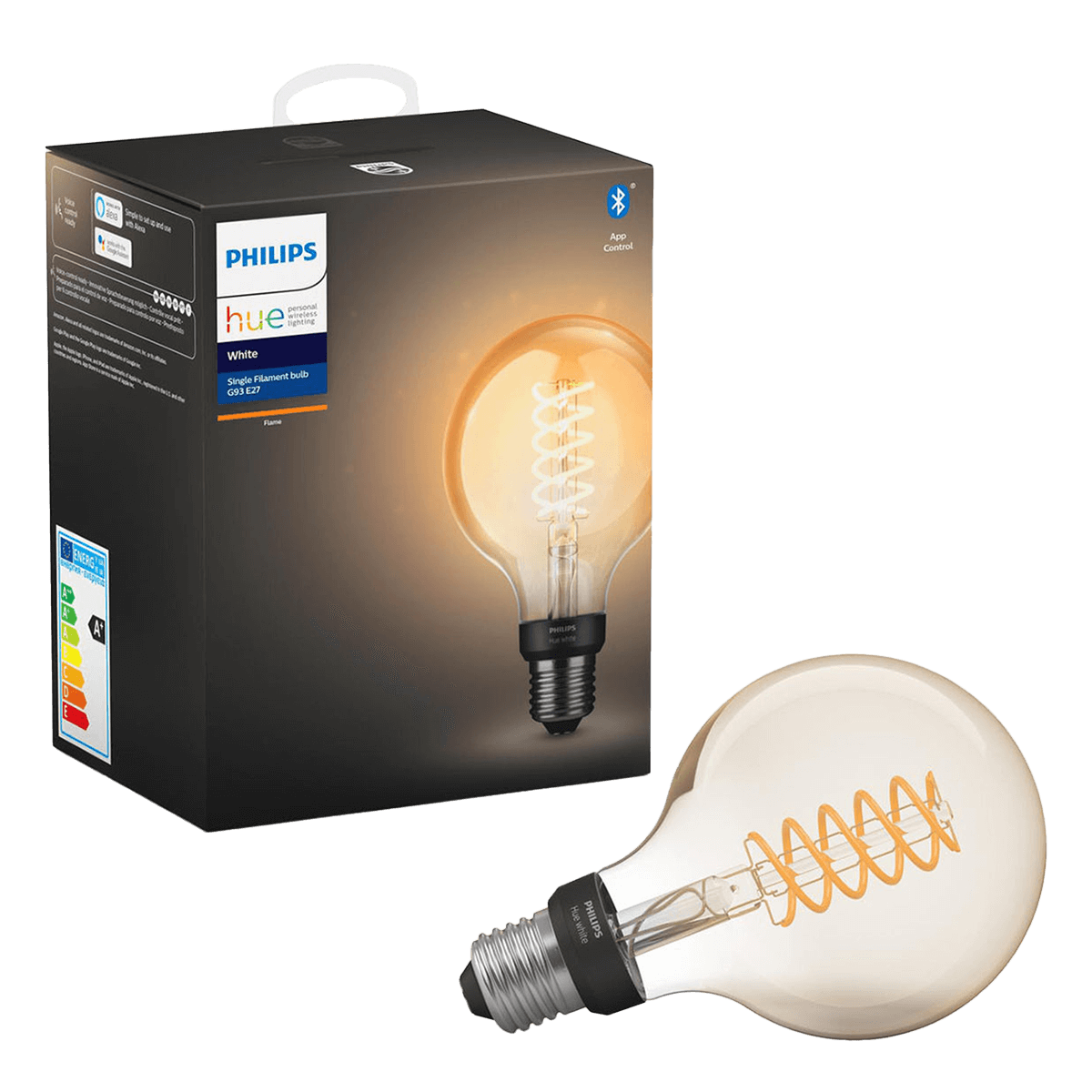 PHILIPS Hue White Ambiance Fil Έξυπνος Λαμπτήρας 7W G93 E27