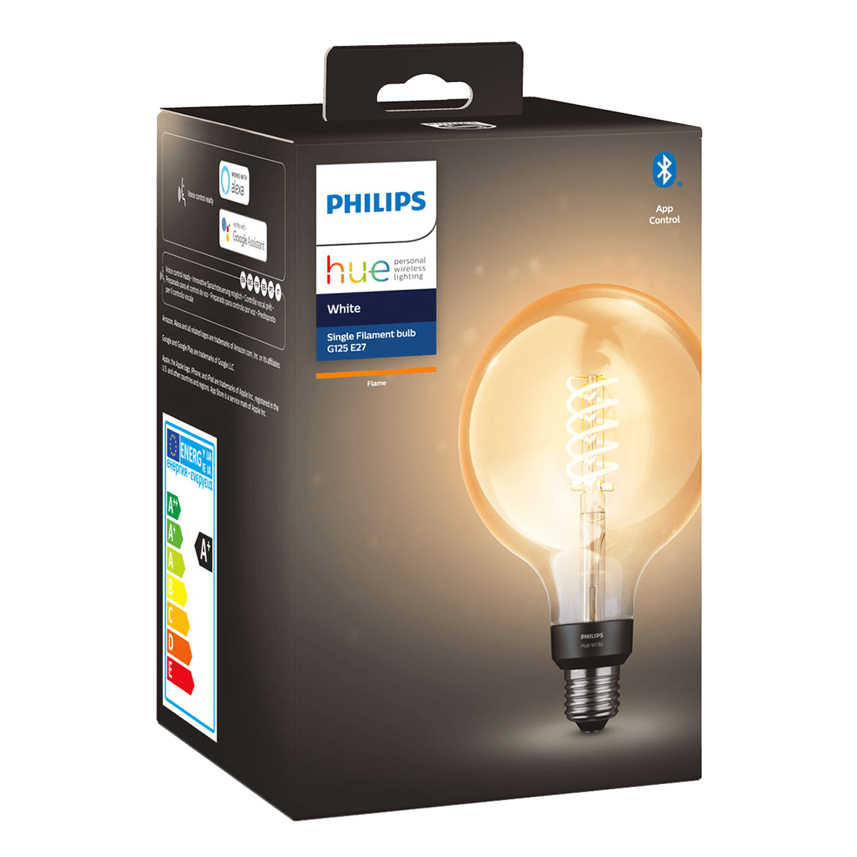 PHILIPS Hue White Ambiance Fil Έξυπνος Λαμπτήρας 7W G125 E27 - 3
