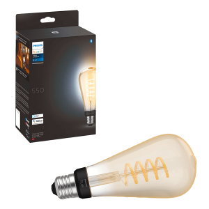 PHILIPS Hue White Ambiance Fil Έξυπνος Λαμπτήρας 7W ST72 E27
