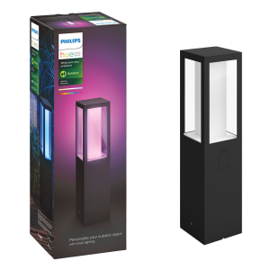 PHILIPS Hue White & Color Ambiance WACA EU Impress Φανοστάτης Εξωτερικού Χώρου 8W