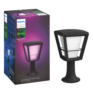 PHILIPS Hue White & Color Ambiance Econic Φανοστάτης Εξωτερικών Χώρων Μαύρο